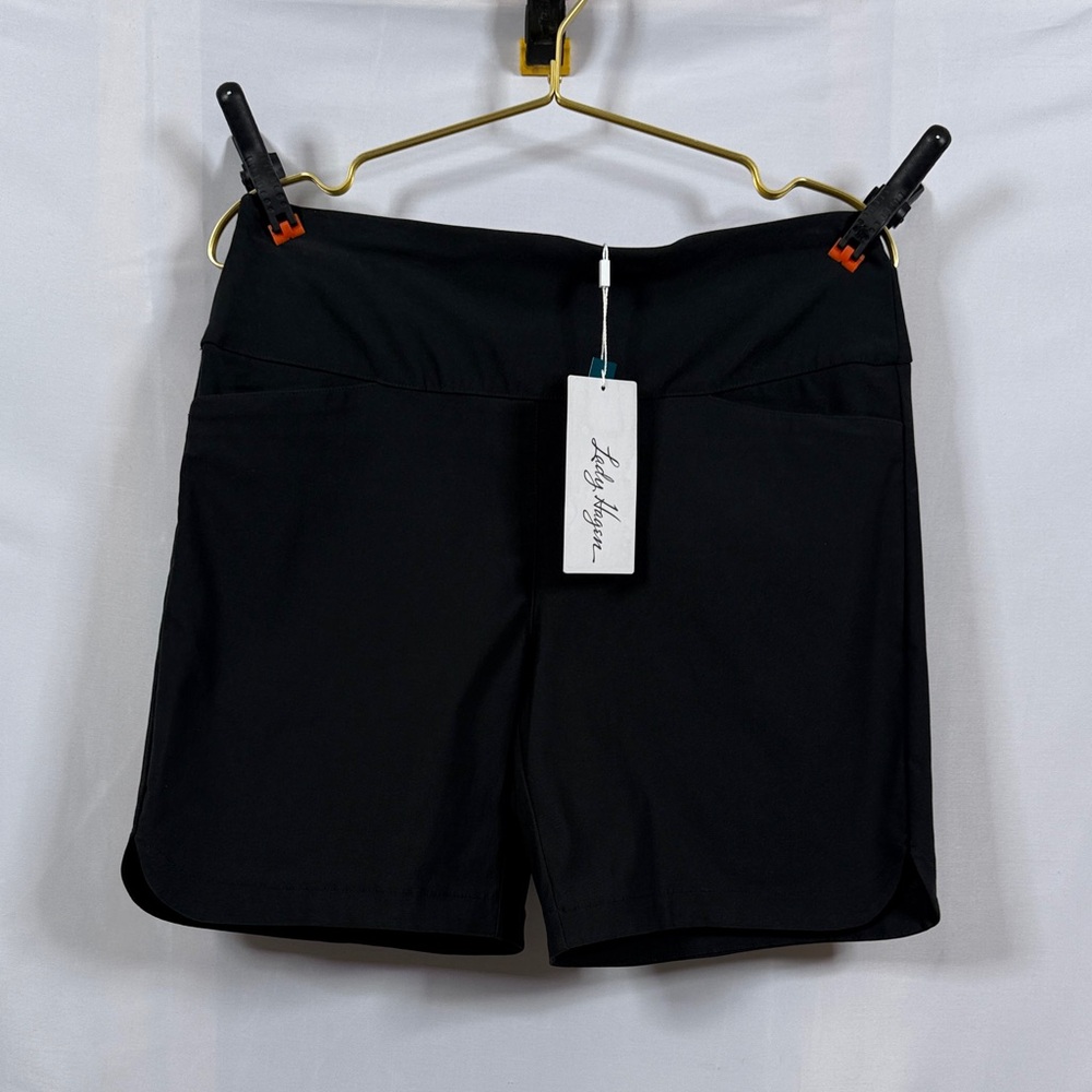 NEW Lady Hagen Tummy Control Golf Shorts Women’s Size Large 7” Inseam